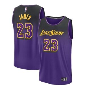 LeBron James Los Angeles Lakers Fanatics 2024/25 Fast Break Player Jersey